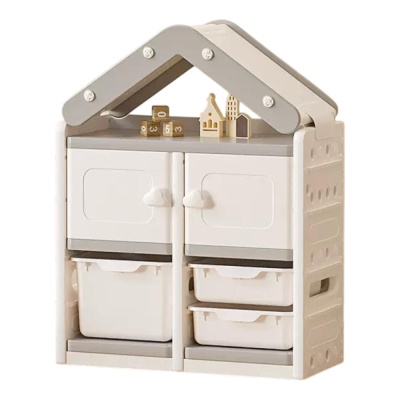 Стеллаж для игрушек с ящиками Tejado Pituso YYS807-2-beige 01